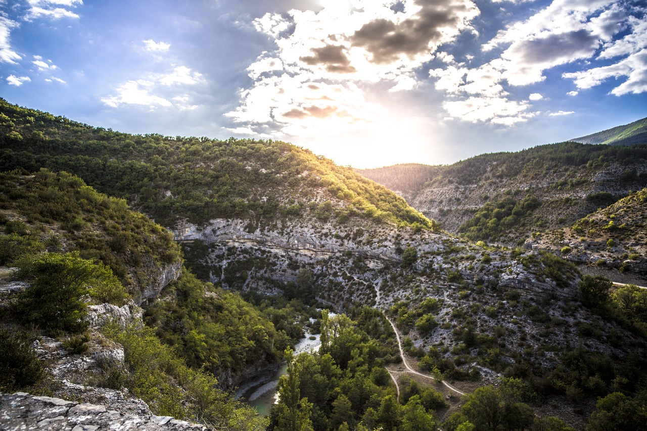 Les gorges de la vis - camping des sources